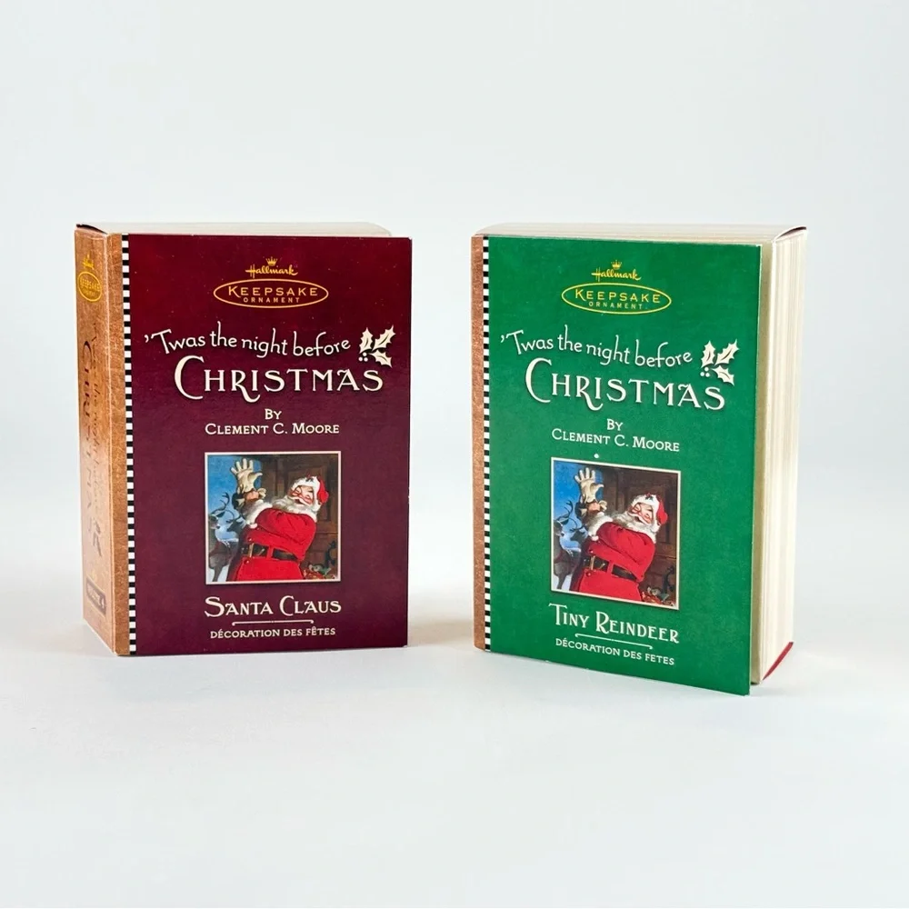 Hallmark Keepsake 'Twas the Night Before Christmas Ornaments